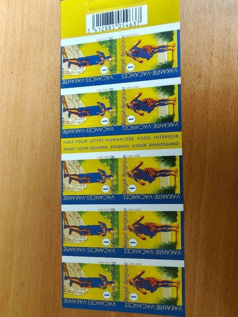 2009 - postzegels OBP B103 - tarief 1, Postzegels en Munten, Niet gestempeld, Frankeerzegel, Ophalen of Verzenden, Zonder stempel
