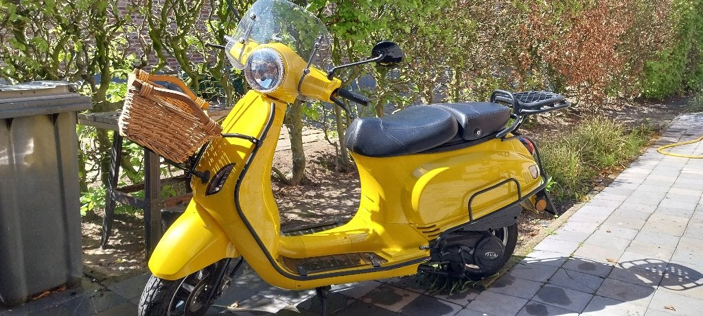 Scooter IVA 125cc Vespa lookalike, 125 cm³, Enlèvement, Utilisé, Essence