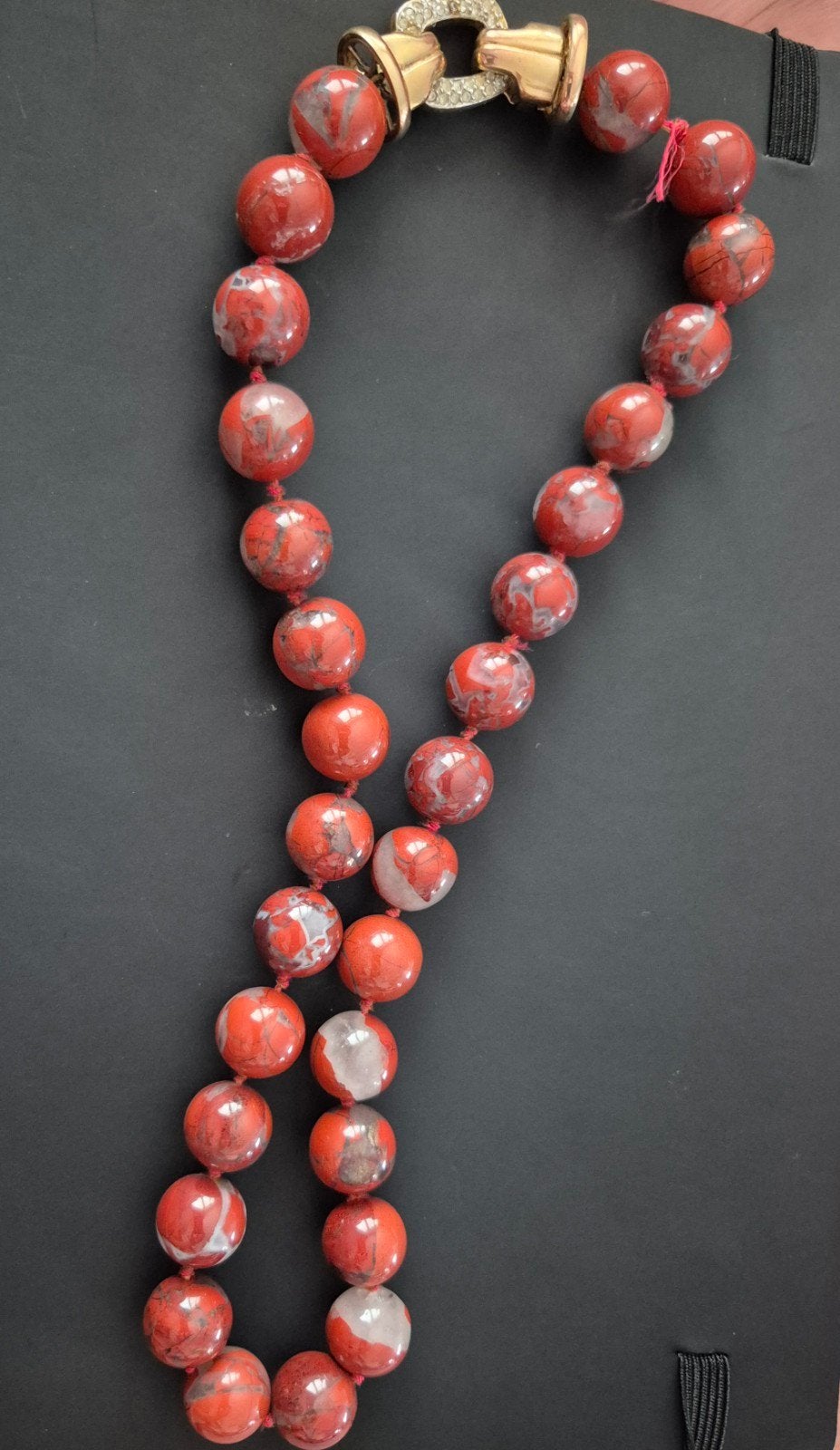 Collier perlé Jasper, Enlèvement ou Envoi