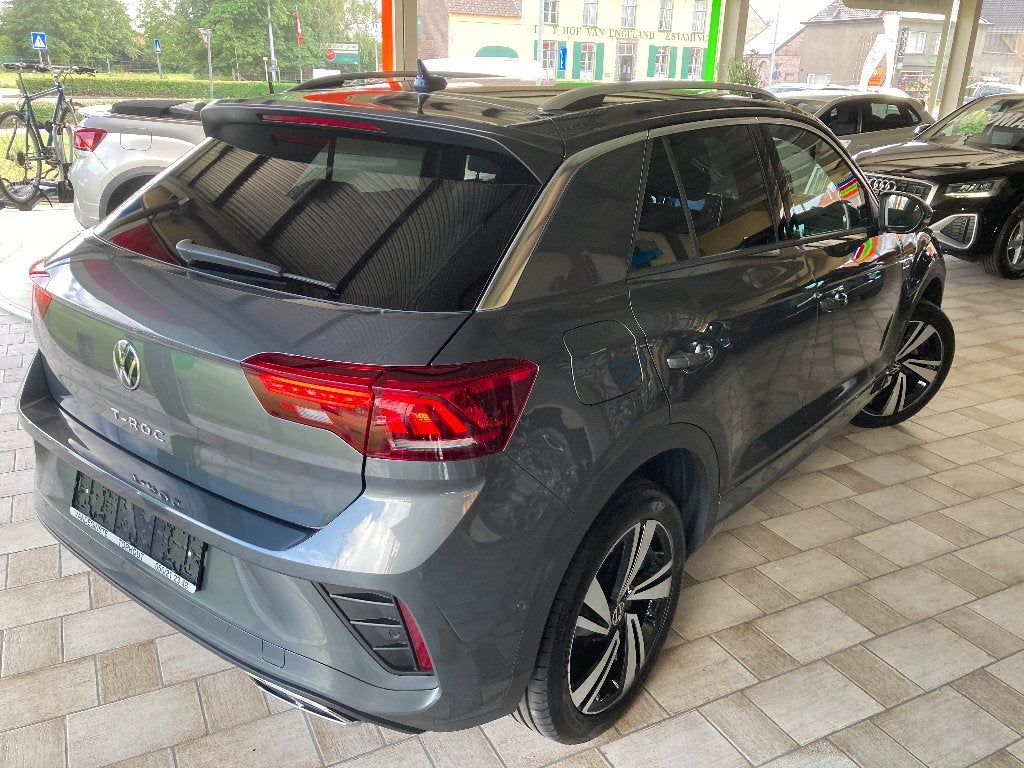 T-ROC R-LINE 150tsi -AUTOMATIQUE -App -ACC -Caméra -Loaded!!, Autos, Volkswagen, Argent ou Gris, Achat, Entreprise, Garantie prolongée