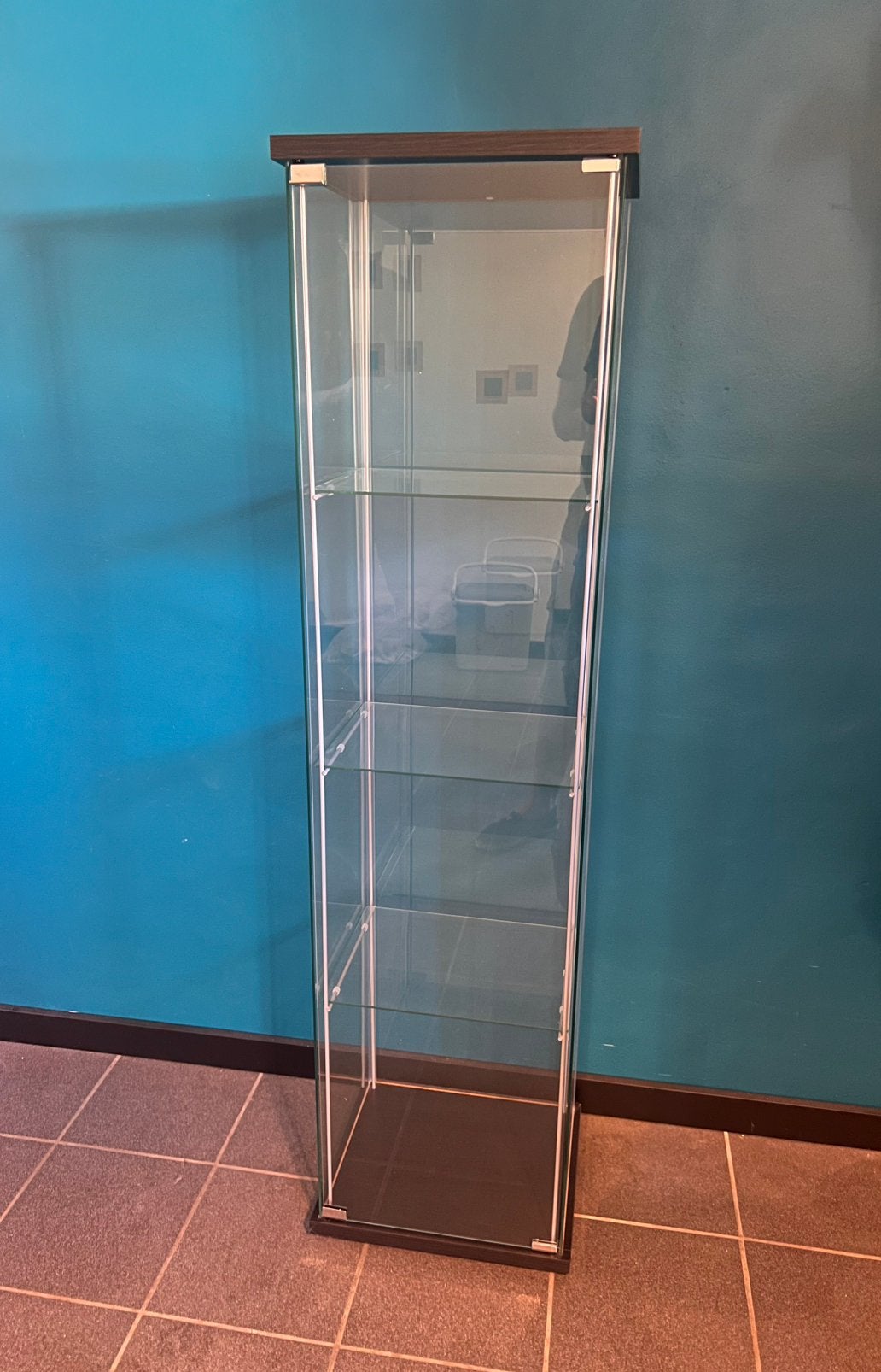 Vitrine en verre, Enlèvement, Comme neuf, Verre