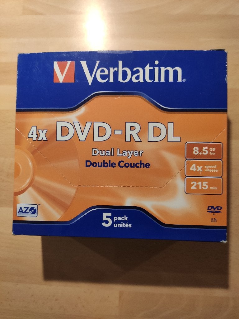 DVD-R, Neuf, Enlèvement ou Envoi, Réinscriptible, Verbatim et TDK