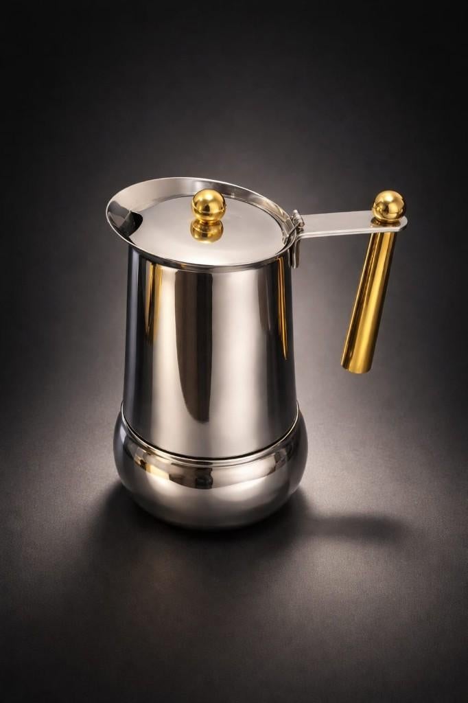 Cafetière expresso italienne vintage, Electroménager, Café moulu, Enlèvement ou Envoi, 2 à 4 tasses, Comme neuf
