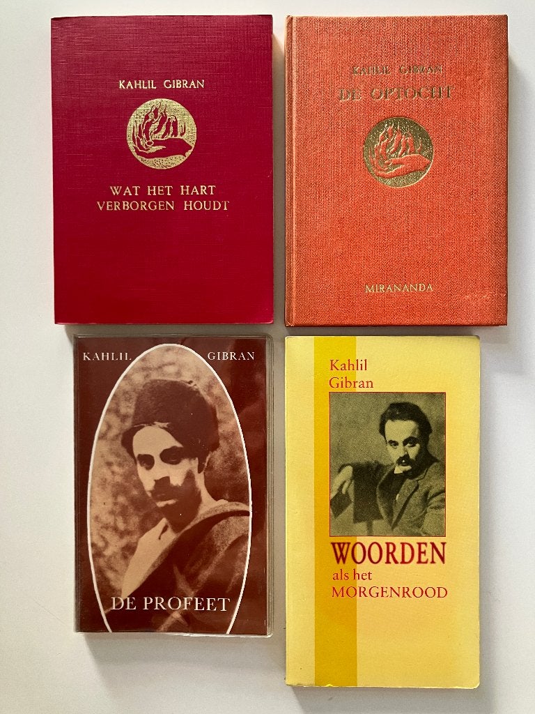 4 boekjes Kahlil Gibran, Livres, Ésotérisme & Spiritualité, Enlèvement