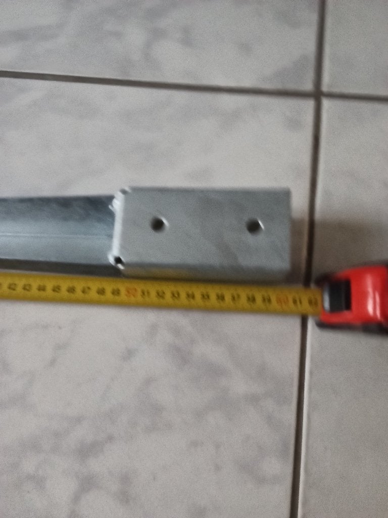 Paalhouder, Ophalen, Nieuw, 50 tot 100 mm, Bouten of Moeren