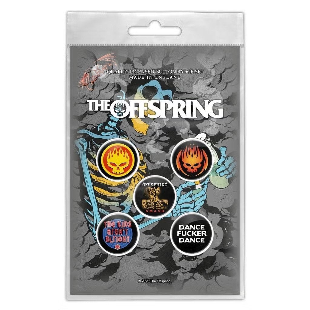 The Offspring Skeleton Molotov Button officiële merchandise, Enlèvement ou Envoi, Neuf