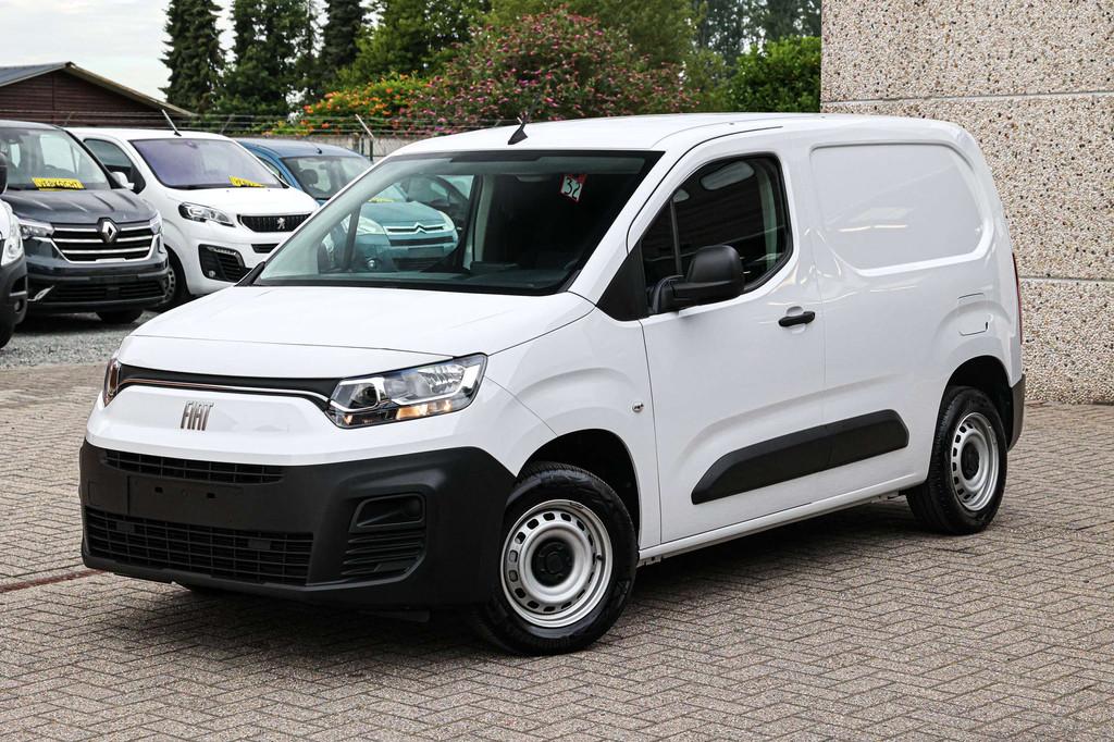 Fiat Doblò SLECHTS-6300KM!*CRUISE-CONTROLE*AIRCO*SCHUIFDEUR, Auto's, Stof, Gebruikt, 95 pk, Wit