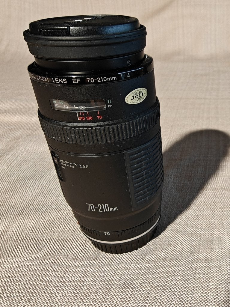 Canon 70-210mm f4.0 zoom lens, Ophalen of Verzenden, Gebruikt, Telelens, Zoom