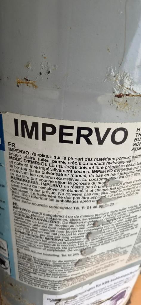 produit hydrofuge injection mur, Enlèvement