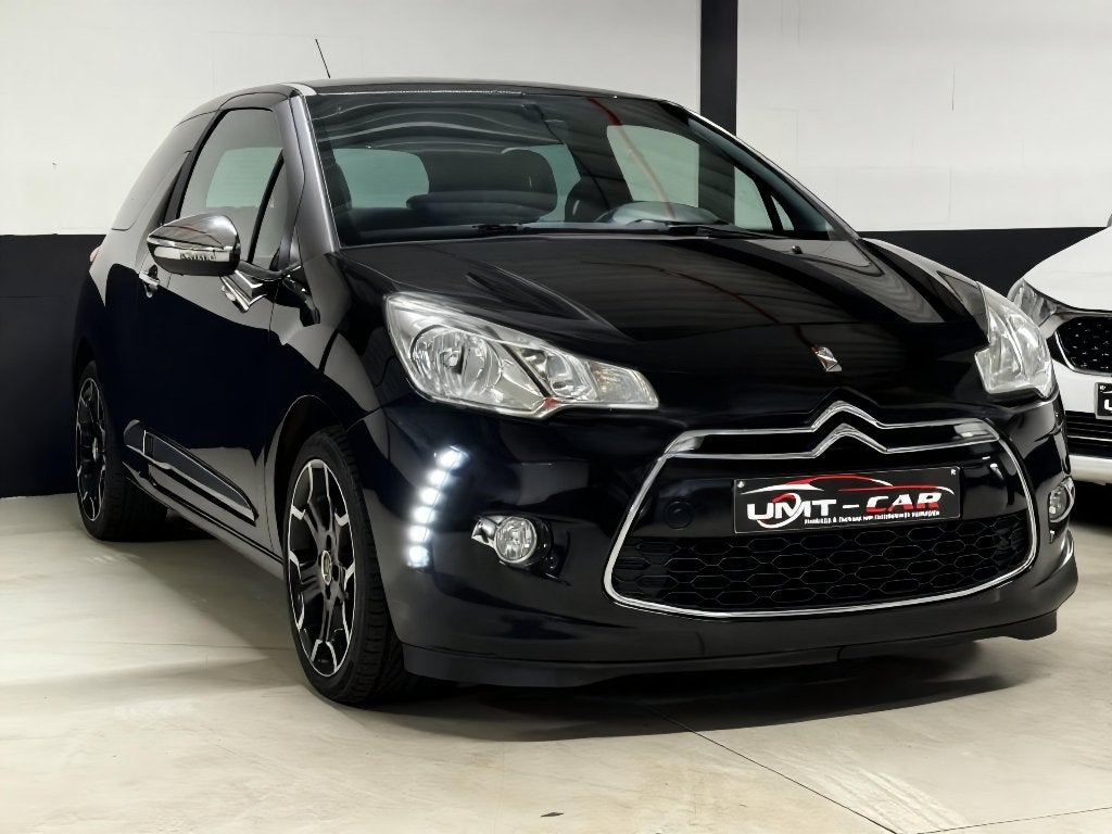 DS 3 1.2i SPORTLINE /LEDER-ALU-AIRCO-TOP STAAT-GEKEURD-LEZ✅, Auto's, Citroën, Voorwielaandrijving, Euro 5, Start-stop-systeem