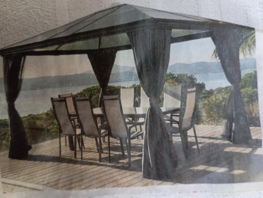 Pergola en aluminium (neuve), Jardin & Terrasse, Neuf, Moins de 4 mètres, 2 mètres ou plus, Autres types