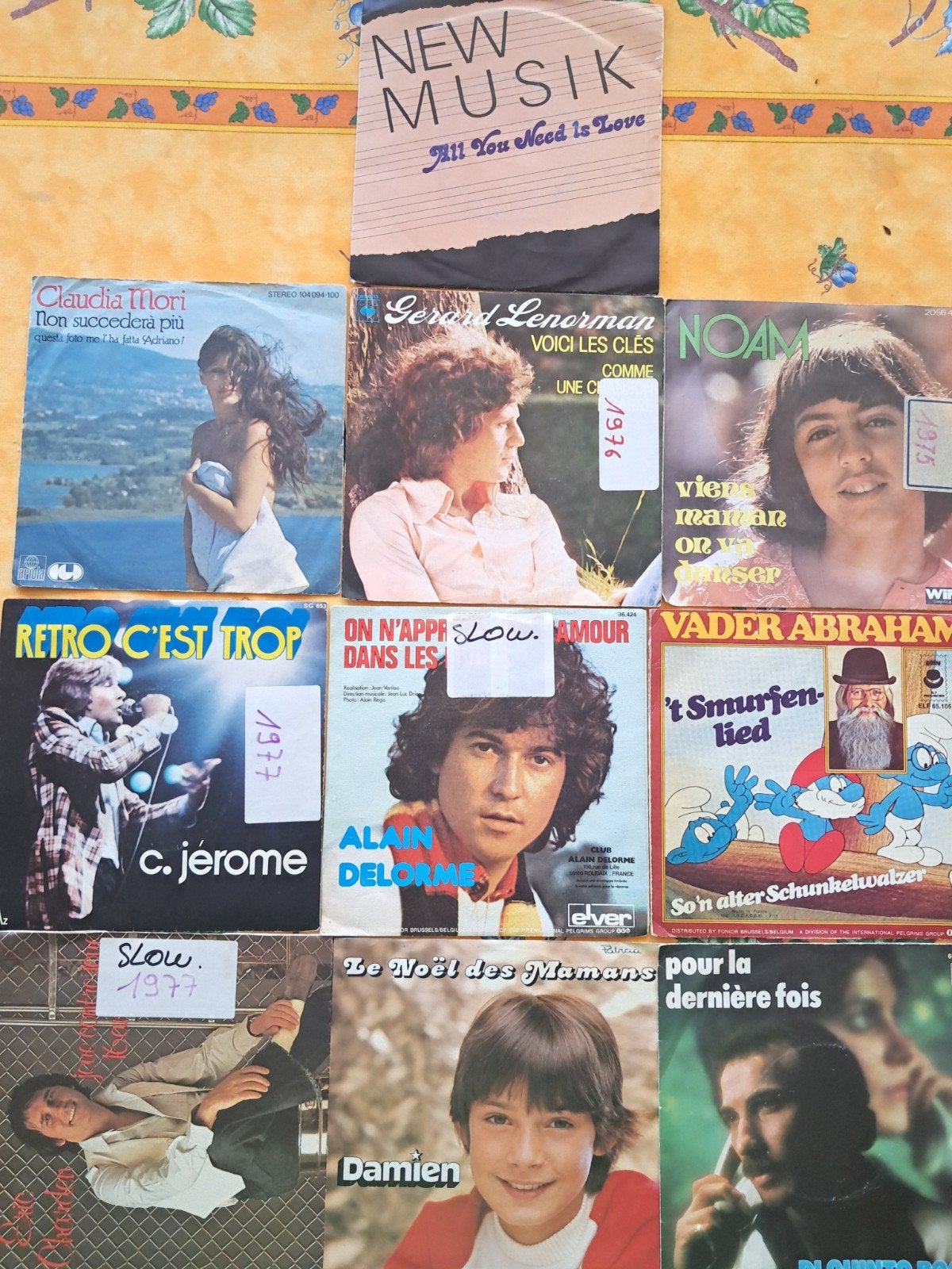 10 plaques juke-box,  ssn rayures, CD & DVD, Vinyles | Compilations, Enlèvement