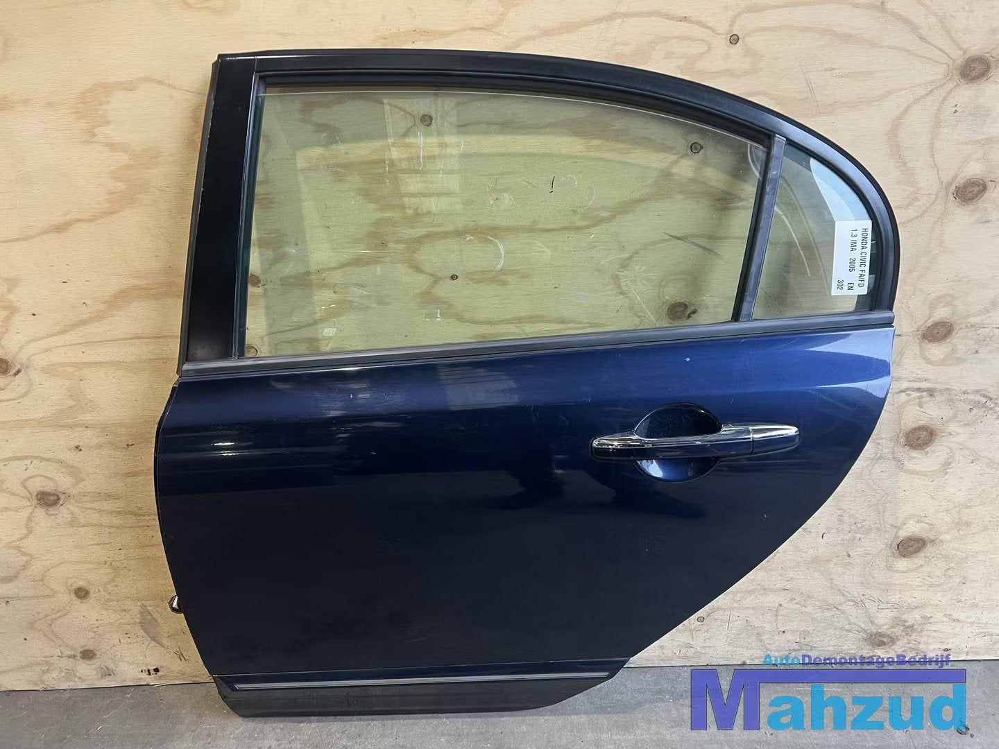HONDA CIVIC 8 FD FA sedan Blauw B536PX Links Achter deur por, Gebruikt, Deur, Info@honda.co.jp, Minami-Aoyama 2-chome 1-1
107-8556  Tokyo