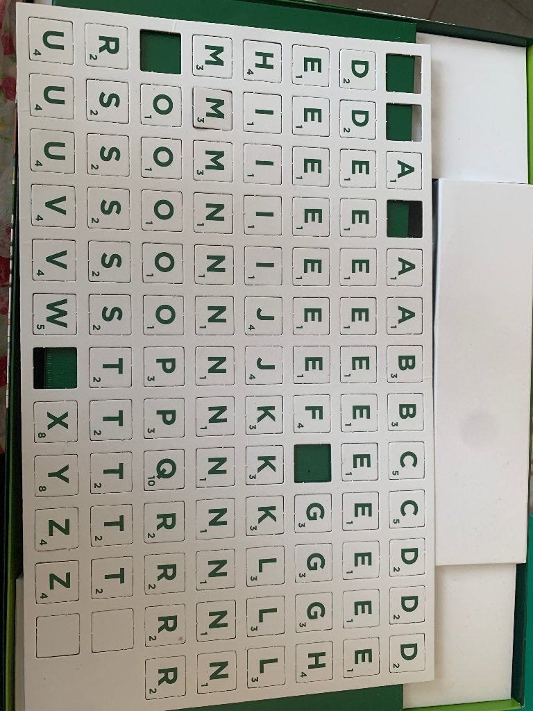 Scrabble gezocht, Ophalen