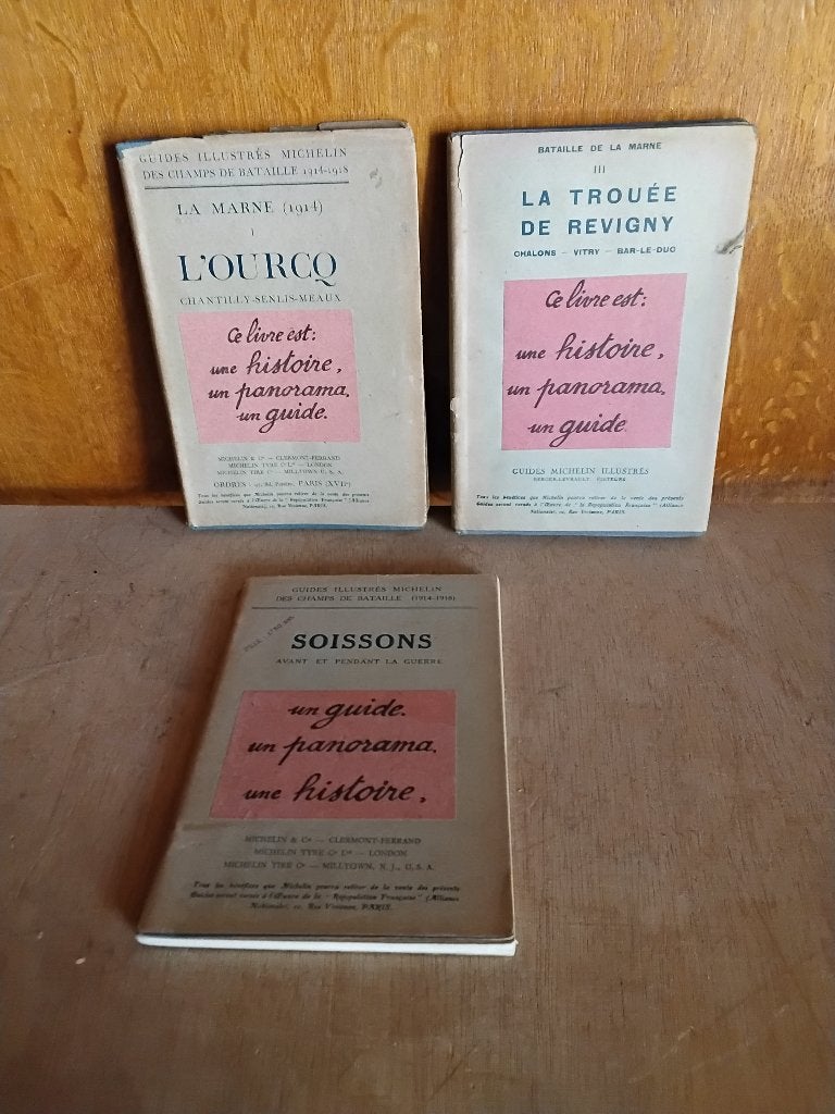 Guide michelin 1418 lot, Enlèvement ou Envoi, Armée de terre, Livre ou Revue