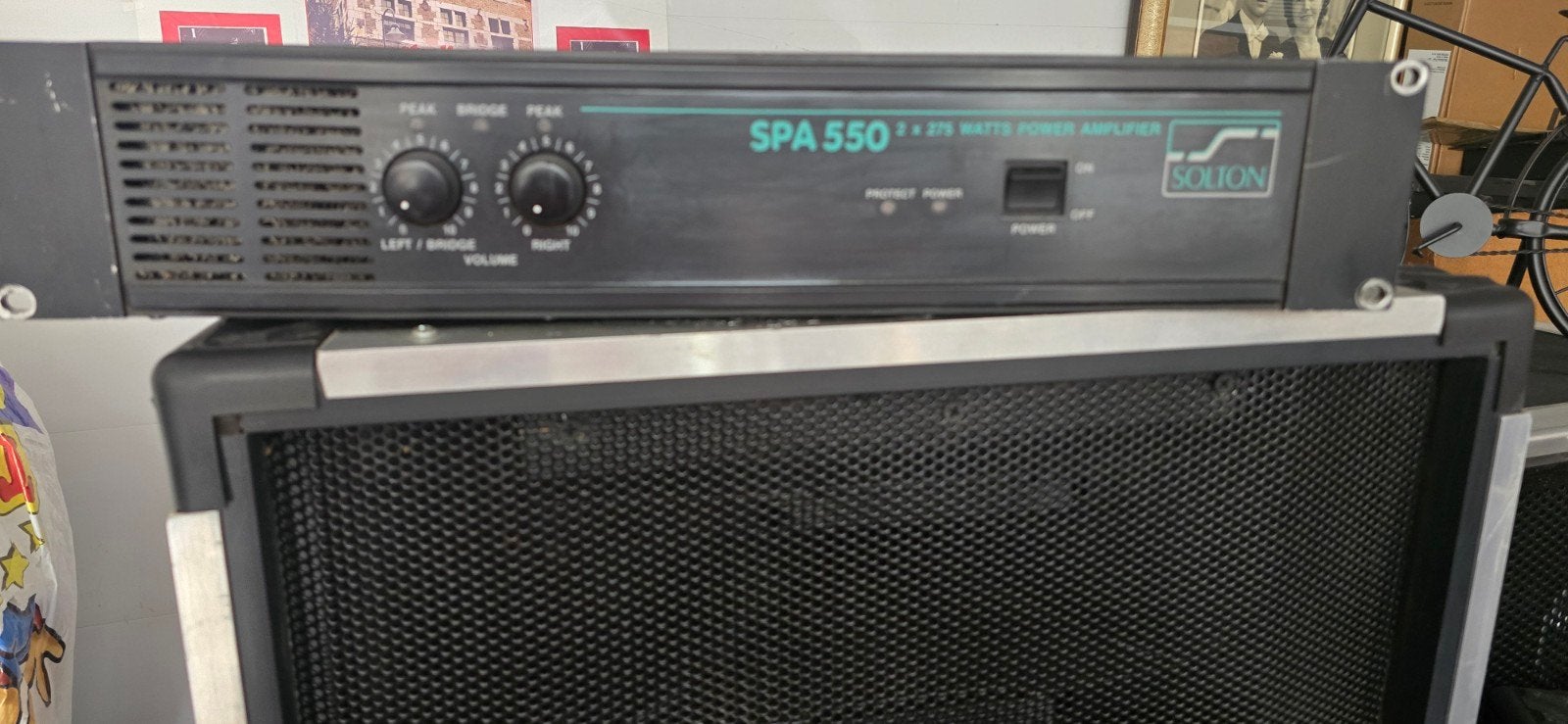 Solton SPA versterker, Gebruikt, 120 watt of meer, Stereo, Ophalen