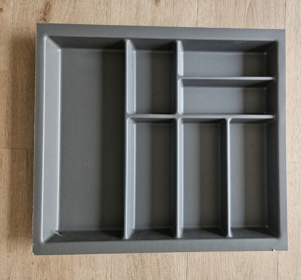 Besteklade 52x47, Huis en Inrichting, Ophalen, Nieuw, Grijs