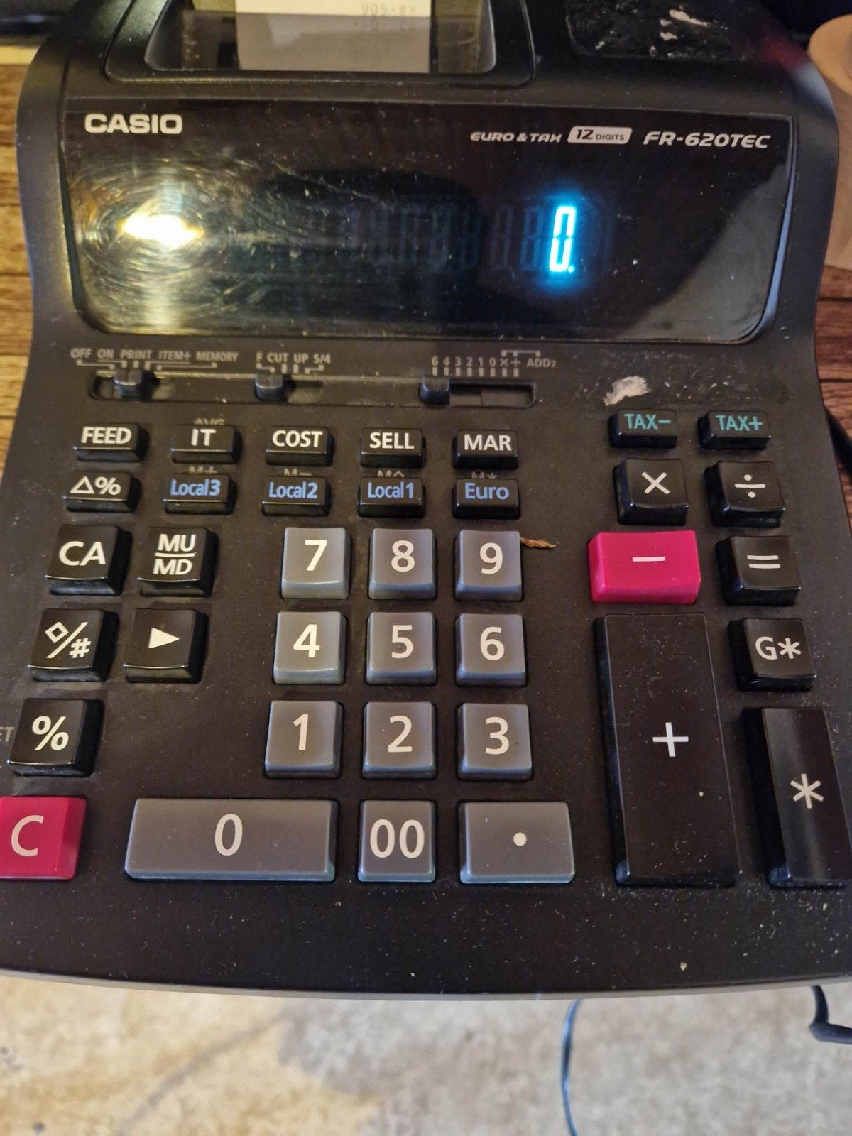 calculatrice imprimante casio fr 620 tec, Collections, Appareils électroniques, Enlèvement