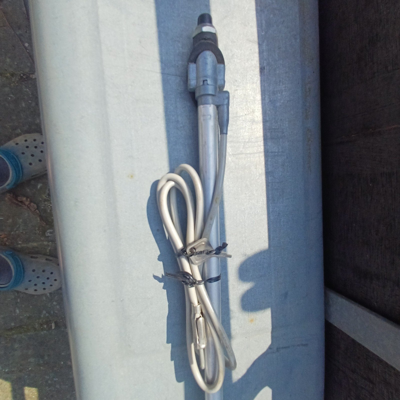 Auto antenne, Ophalen