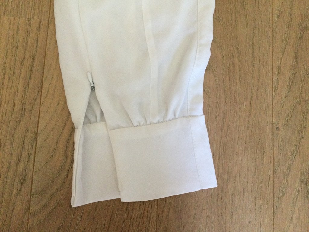 Witte broek Marc Cain, Kleding | Dames, Wit, Maat 42/44 (L), Ophalen of Verzenden, Zo goed als nieuw