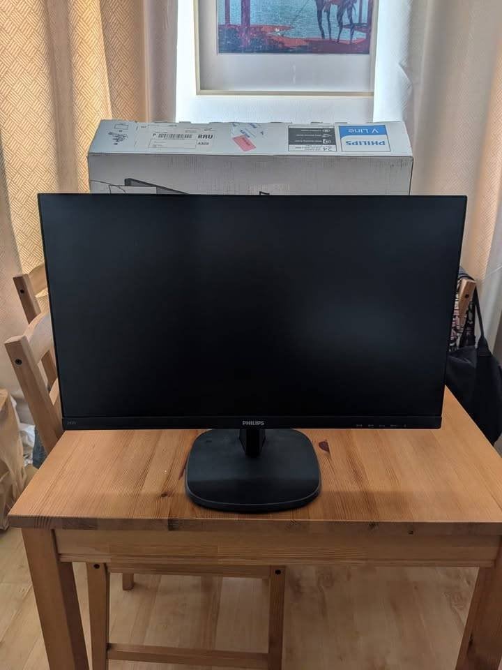PHILIPS 24" Full HD LCD monitor/ecran 243V7QDSB, Informatique & Logiciels, Haut-parleurs intégrés, HD, IPS, Comme neuf