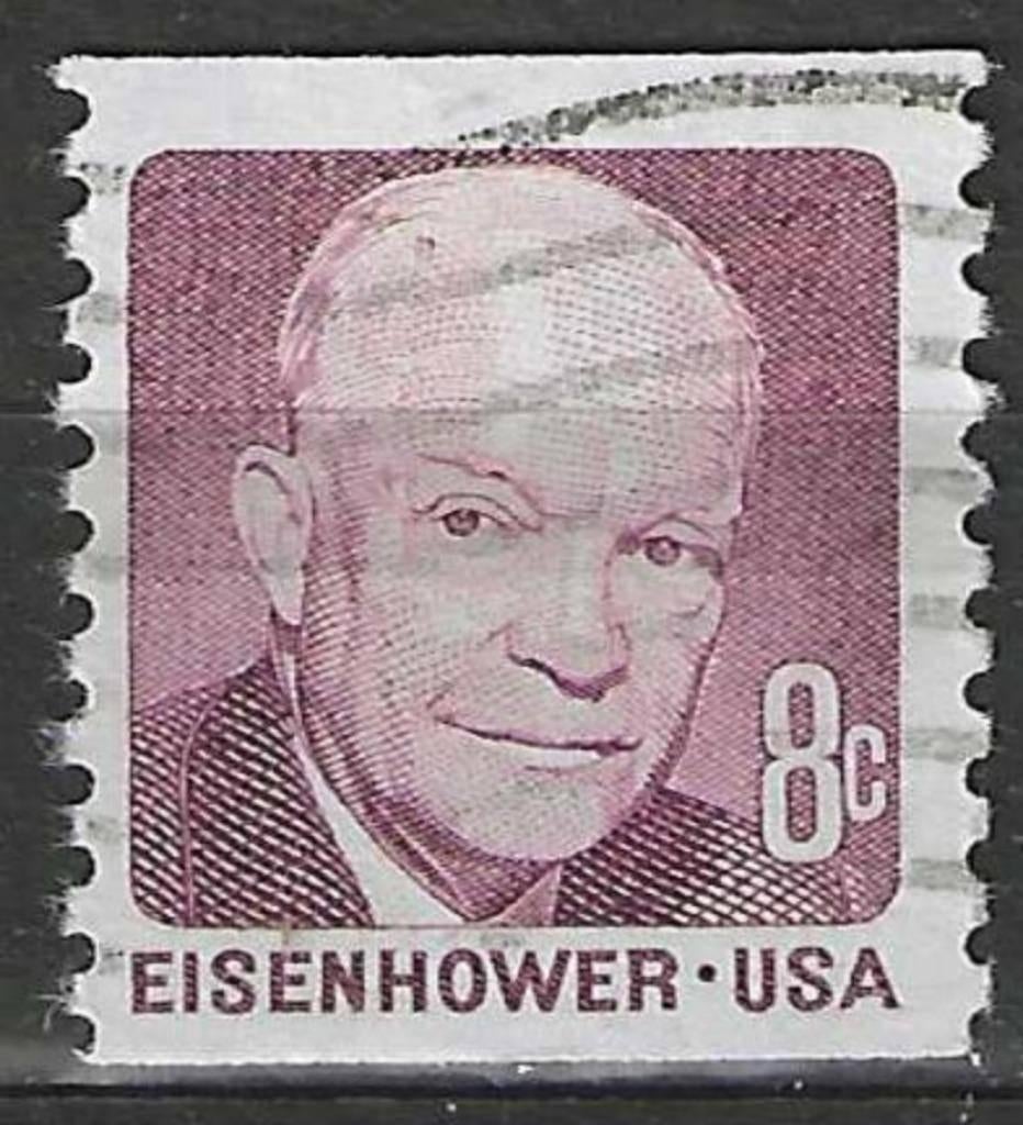 USA 1971 - Yvert 922 - Dwight David Eisenhower (ST), Postzegels en Munten, Verzenden, Gestempeld