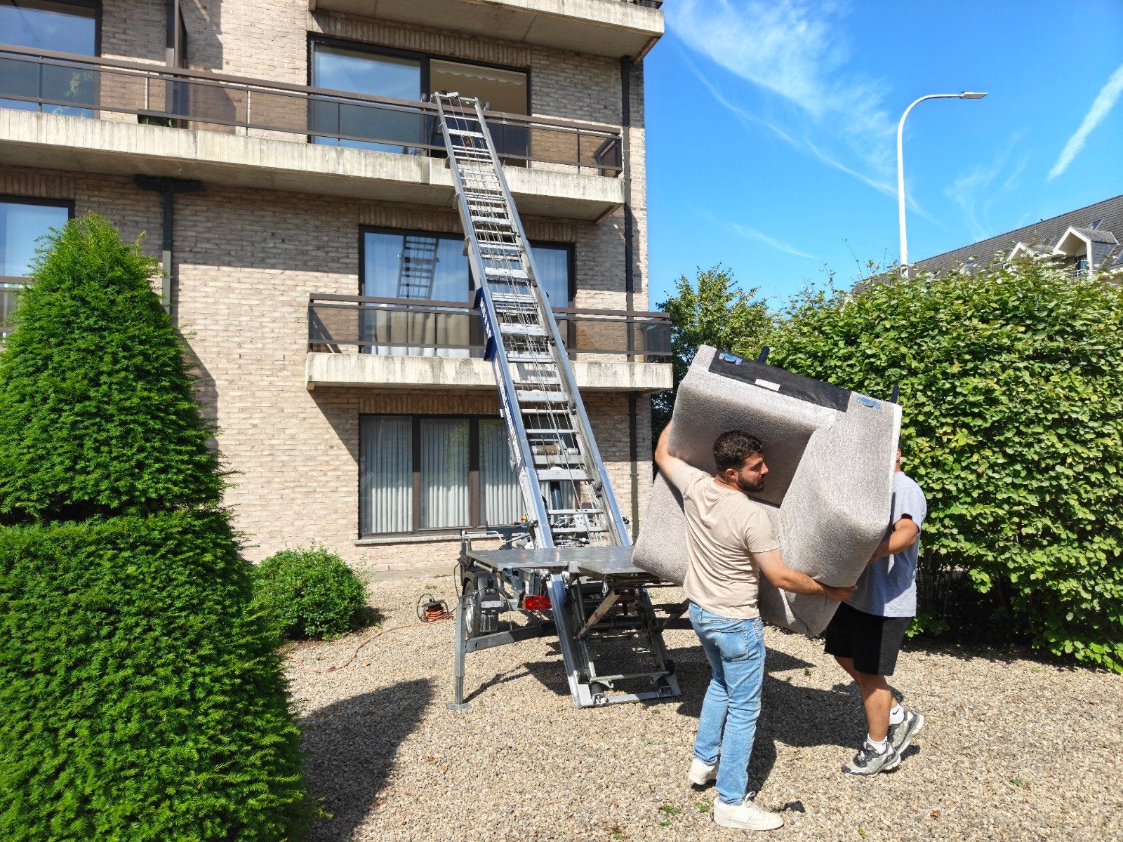 Ladderlift te huur | Verhuislift te huur | Treklift Te Huur, Horaire variable, À partir de 1 an, Stage, Convient comme travail d'appoint