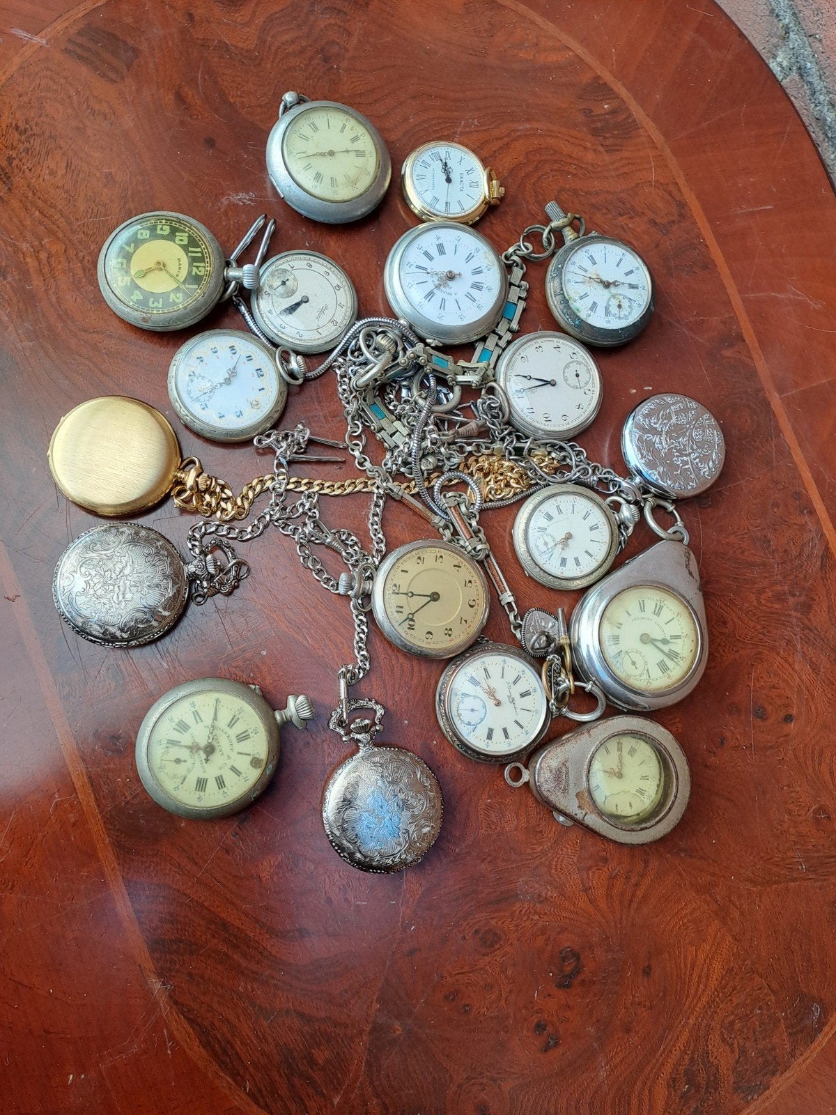 lot uurwerk en zakhorloges te koop, Enlèvement