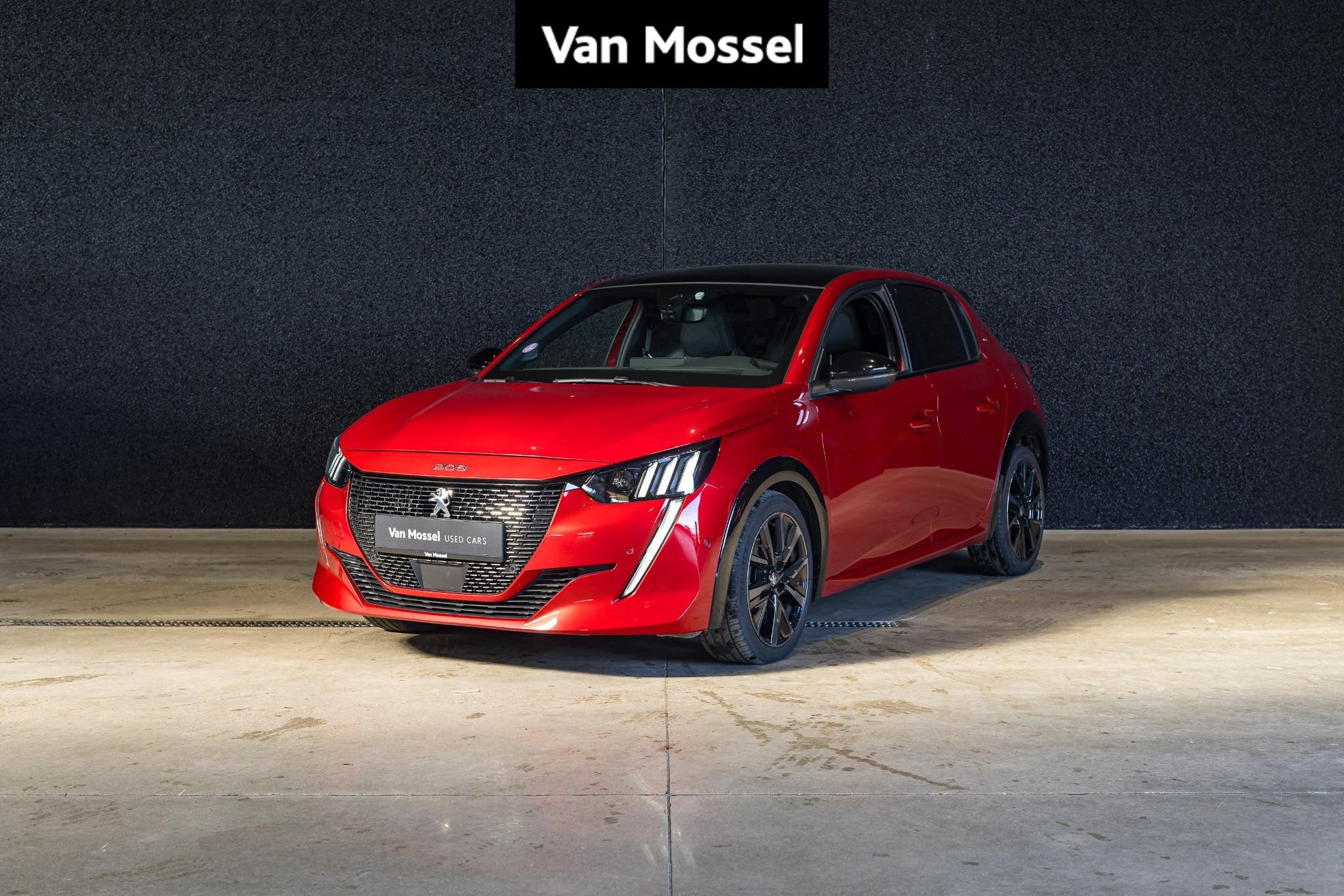 Peugeot 208 1.2 100 DSC6 Active (automatique), Autos, Rouge, Electronic Stability Program (ESP), Euro 6, Entreprise
