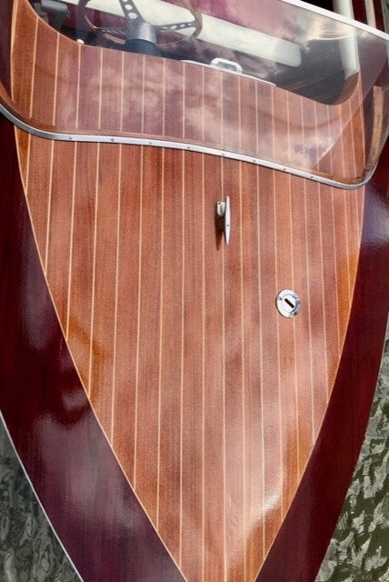 Poncelet boot, Watersport en Boten, Ophalen, Zo goed als nieuw, Minder dan 70 pk, Hout