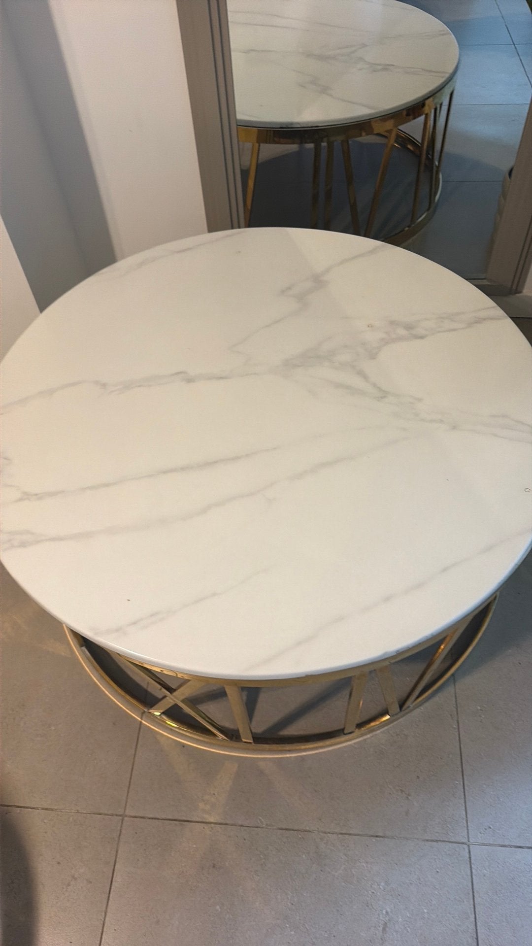 Table basse a vendre  en marbre, Antiquités & Art, Enlèvement