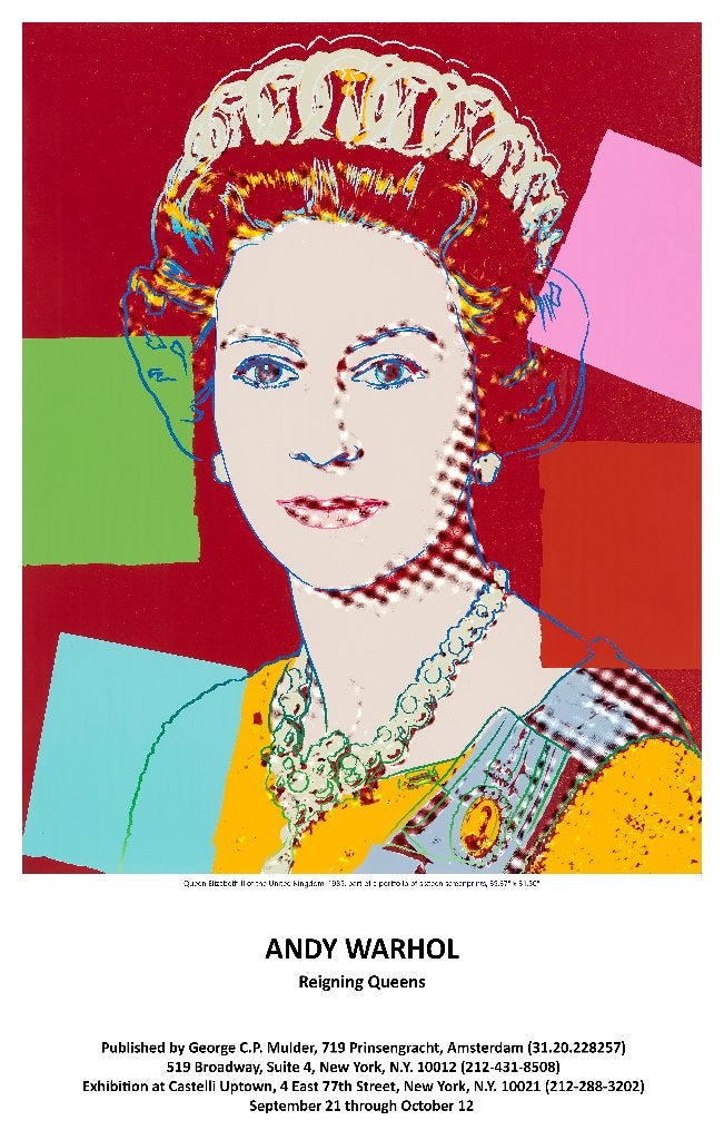 Affiches Andy Warhol Queens II, Antiek en Kunst, Ophalen of Verzenden