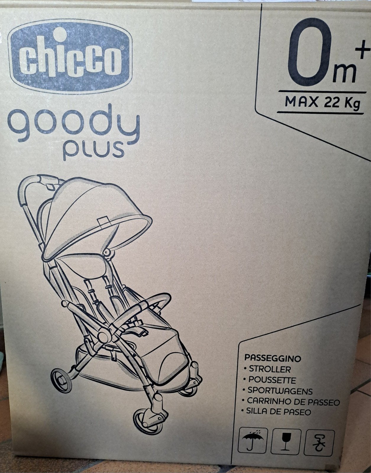 Kinderwagen Chico Goody Plus, Kinderwagen