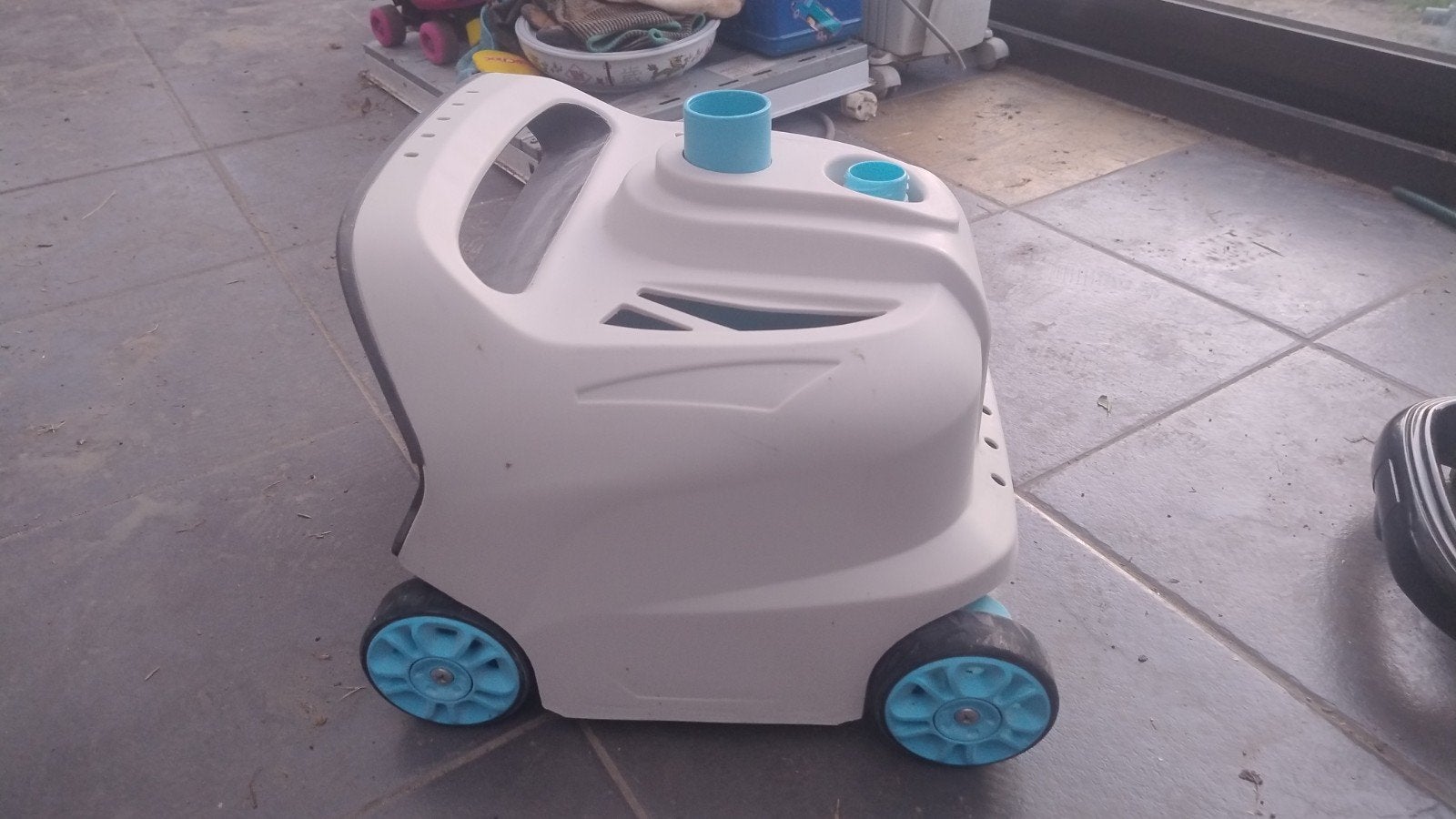robot piscine Intex zx300 deluxe, Enlèvement