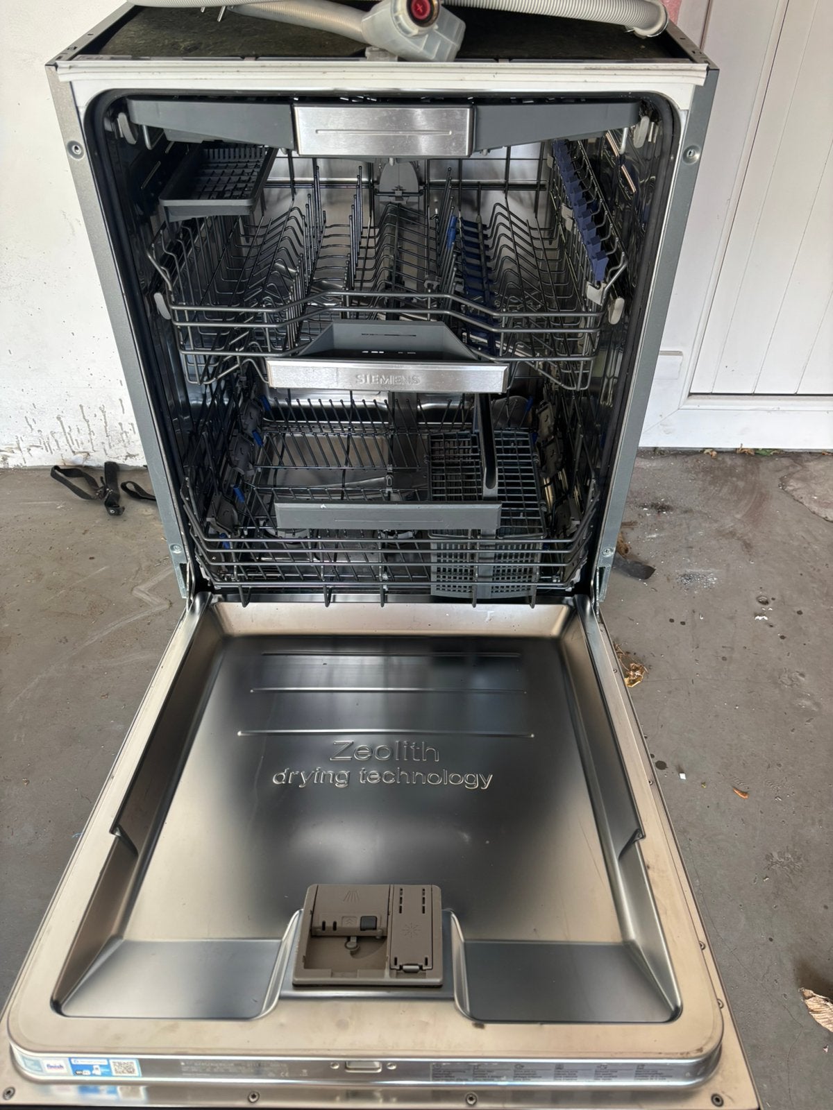 Siemens iQ500 Vaatwasser met Zeolith - SX65Z800BE/08, Elektronische apparatuur, Vaatwasmachines, Ophalen, Zo goed als nieuw