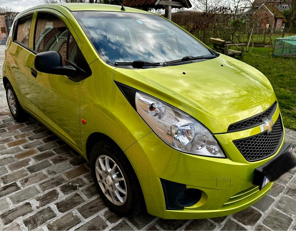 Chevrolet Spark 1.0i - benzine - 61.000km - met carpass, Autos, Chevrolet, Euro 5, Achat, 50 kW, Boîte manuelle