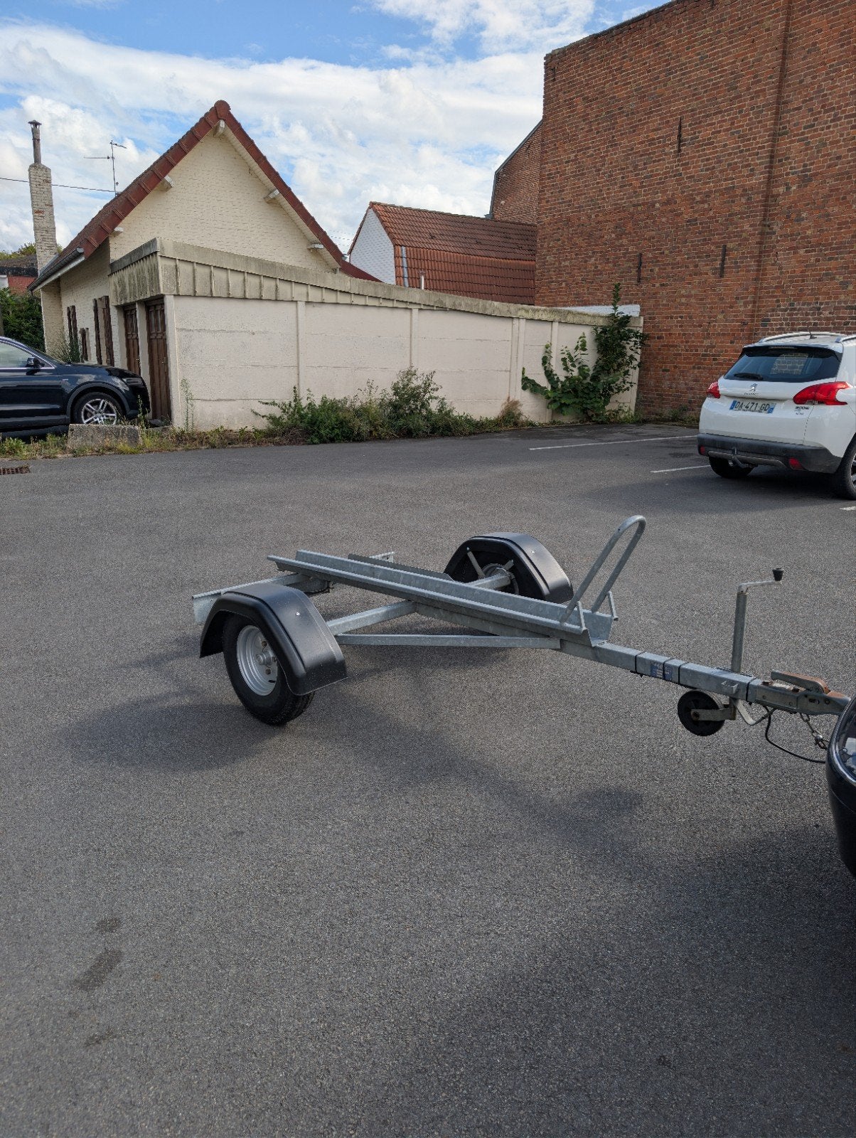 remorque moto, Enlèvement