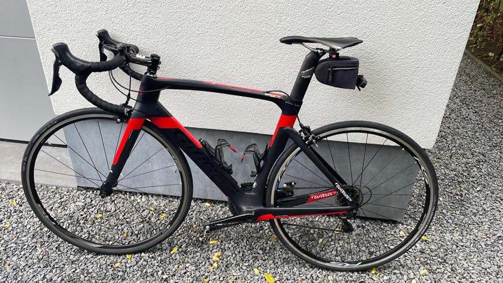 Koersfiets Willier Triestina Maat M, Vélos & Vélomoteurs, Vélos | Vélos de course, Enlèvement, Comme neuf, Carbone