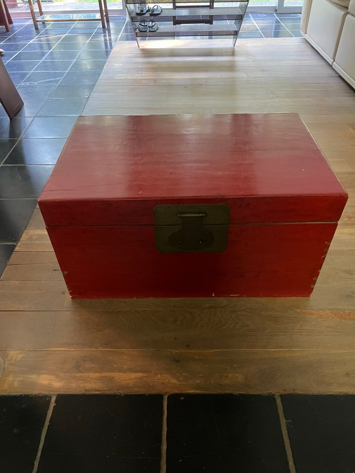 Rode kist, Gebruikt, 50 tot 100 cm, Ophalen of Verzenden, 5 – 50