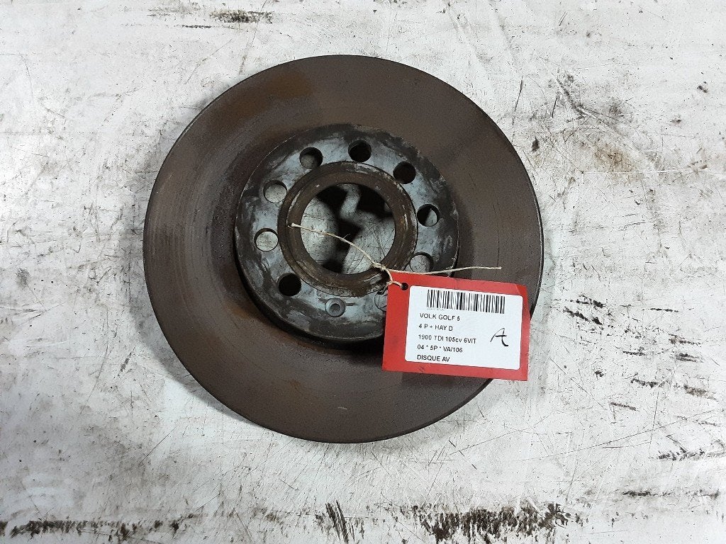 FREIN DISQUE AVANT Volkswagen Golf V (1K1) (02-2001/12-2010), Utilisé, Volkswagen
