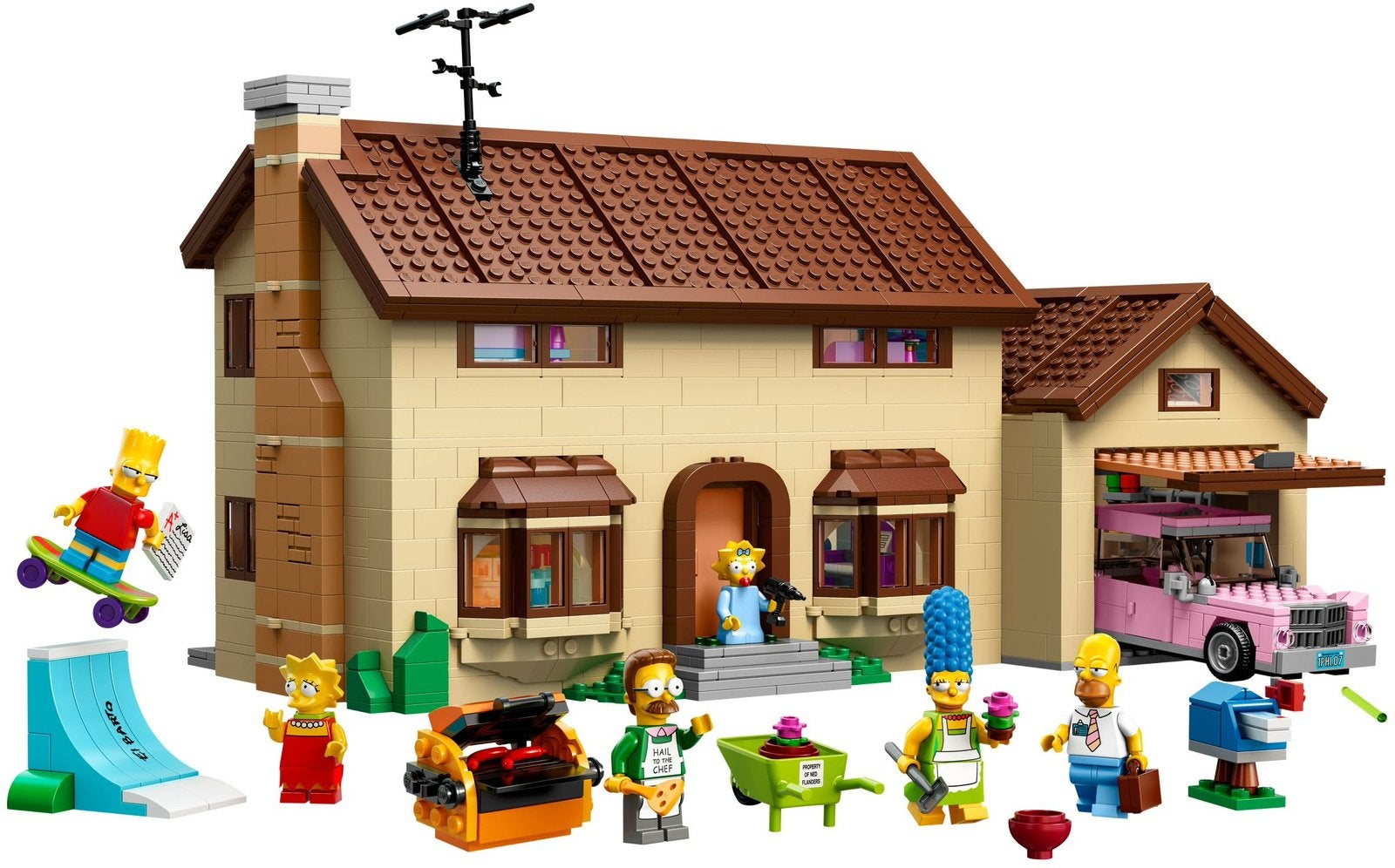 Lego Simpsons Alle sets, Ophalen, Lego, Compleet, Zo goed als nieuw
