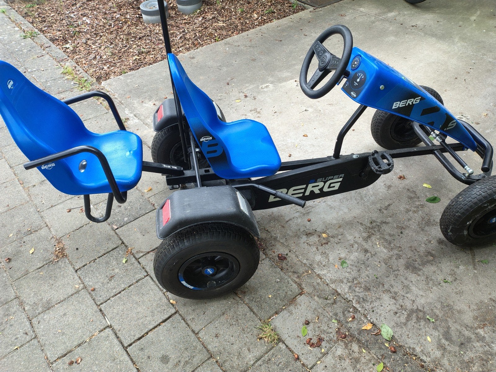 Blauwe berg go cart, Kinderen en Baby's, Ophalen, Gebruikt, Berg, Duozit