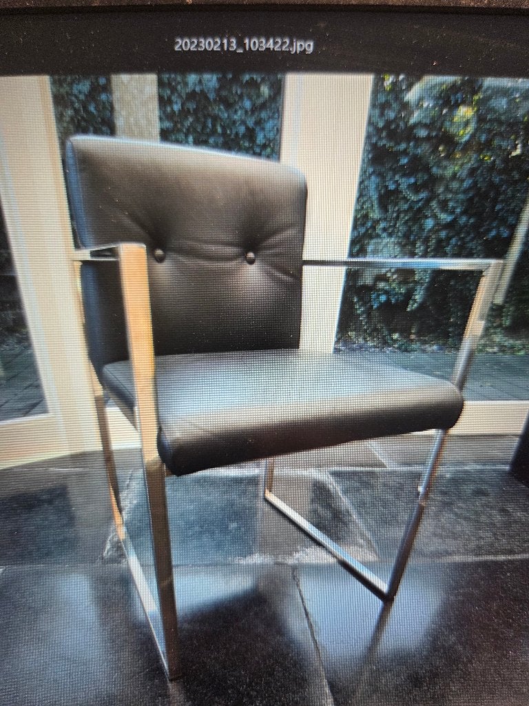 Chaisse, Huis en Inrichting, Stoelen, Ophalen, Zo goed als nieuw, Metaal, Vijf, Zes of meer stoelen
