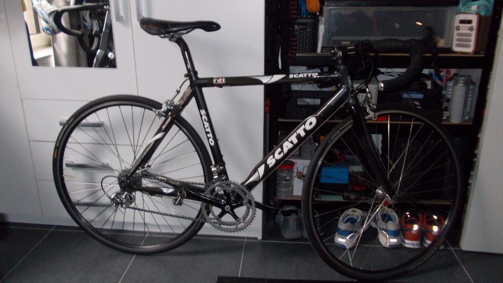 Koersfiets Scatto EV1 Full  carbon, Autres marques, Enlèvement, 28 pouces, Carbone