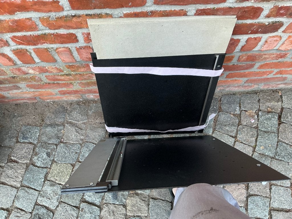 Inschuifbare klapdeur keuken, Ophalen, Zo goed als nieuw