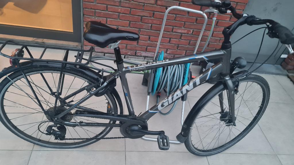 Giant herenfiets, Fietsen en Brommers, Fietsen | Heren | Herenfietsen, Ophalen, Gebruikt, Velgrem, Giant