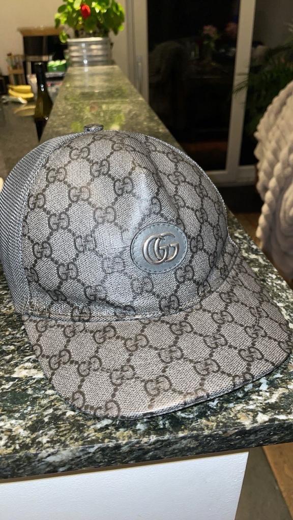 Casquette Gucci Taille XL, Enlèvement ou Envoi, Porté, 60 cm (XL, 7½ pouces) ou plus, Casquette