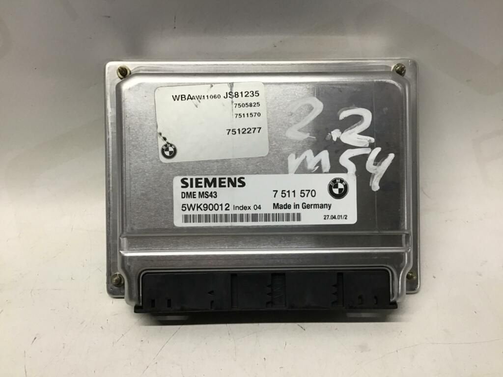 Computer inspuit BMW 3-serie E46 320i ('99-'05) 7511570, -, Utilisé, -, Enlèvement ou Envoi