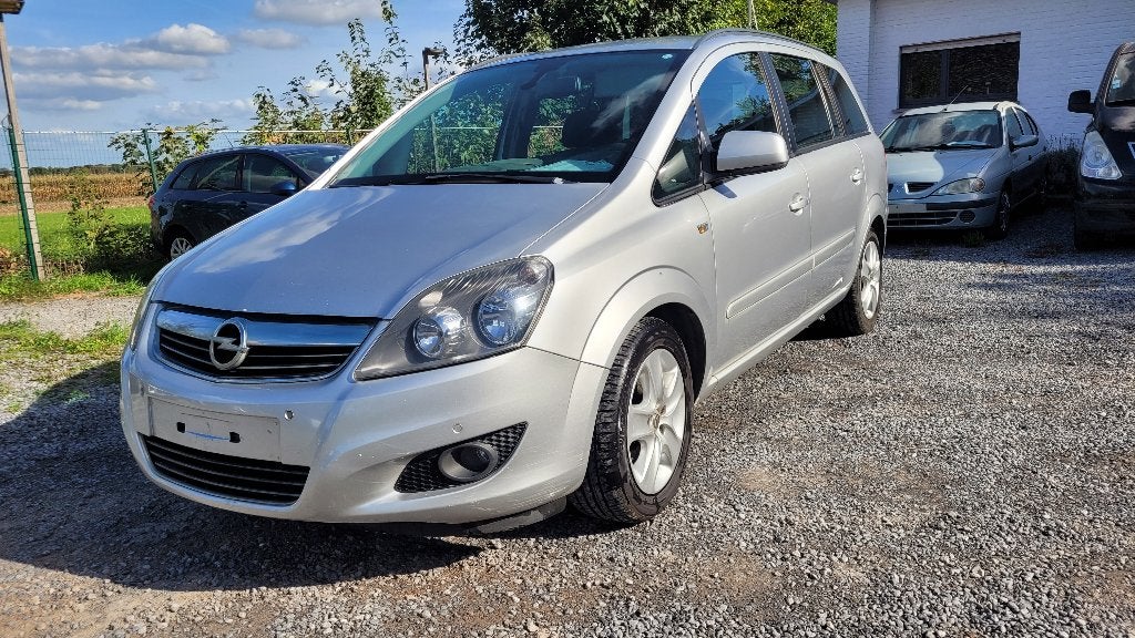 opel zafira 1.6i 12-2012 1ste eig 7zitpl AIRCO PDC, Auto's, Voorwielaandrijving, Euro 5, 4 cilinders, 1600 cc