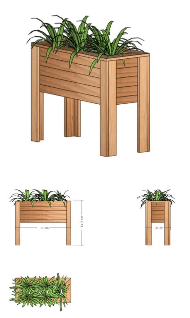 Tuinmeubel. (plantenbak) te koop!, Enlèvement, Neuf